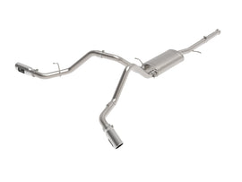aFe Apollo GT Cat-Back Exhaust GM Trucks 09-18 V6-4.3L/V8-4.8/5.3L-Dual Rear-Side Exit Polish Tips