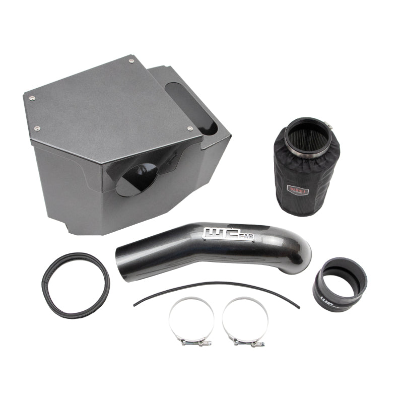 Wehrli 20-25 Chevrolet 6.6L L5P Duramax 4in Intake Kit - Semi Gloss Black