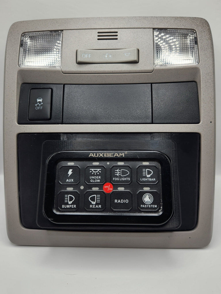 2016-23 Toyota Tacoma Auxbeam 6/8/8XL Overhead Switch Panel Mount