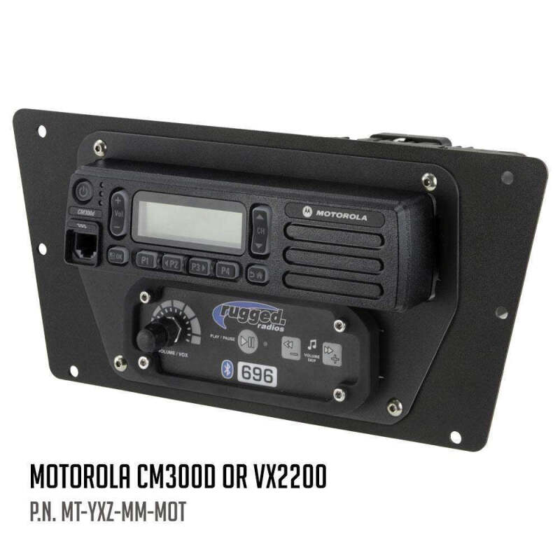 Rugged Radios Yamaha YXZ Multi-Mount Icom F5021