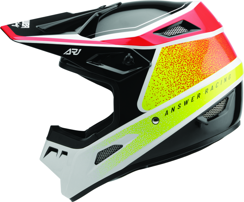 Answer AR1 Vivid Helmet Red/Hyper Acid - XS