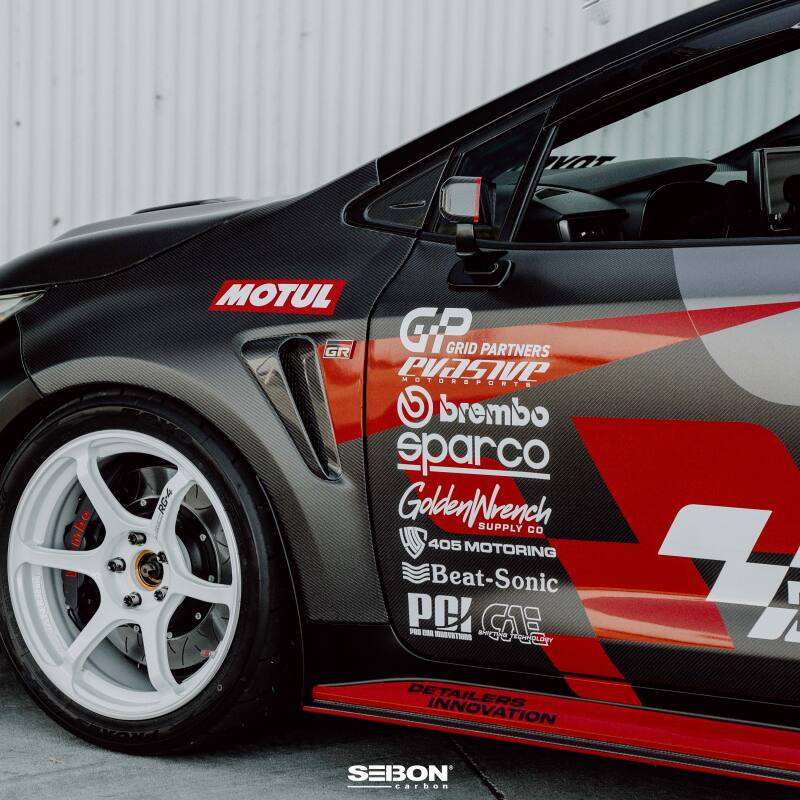 Seibon 2023+ Toyota GR Corolla Carbon Fiber Front Doors