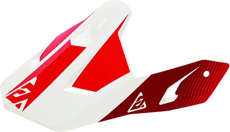 Answer AR1 V2 Bold Visor - Red/White