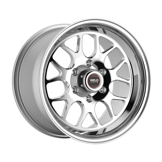 Weld S77 HD 17x9 / 6x139.7 / 5.9 BS / 3.54 HB - Polished Center - Polished Shell - Non-BL Wheel