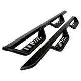 Westin 07-18 Jeep Wrangler JK Unlimited Outlaw Drop Nerf Step Bars - Textured Black