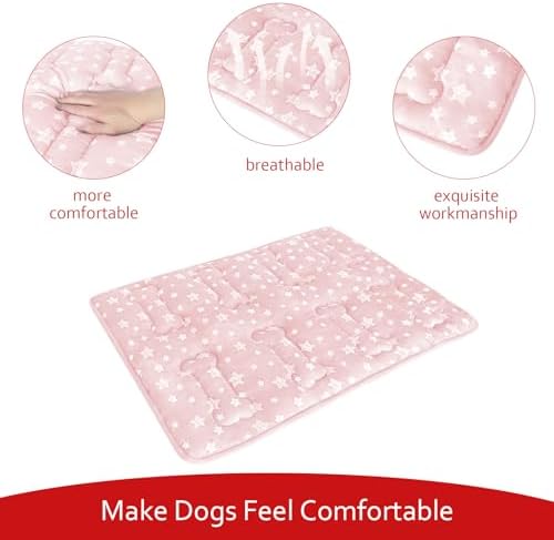 Dog Crate Pad Mat, Soft Dog Bed Mat