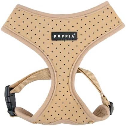 Puppia Dotty Dog Harness A Fashionable Polka Dot Pattern Spring Summer Harness
