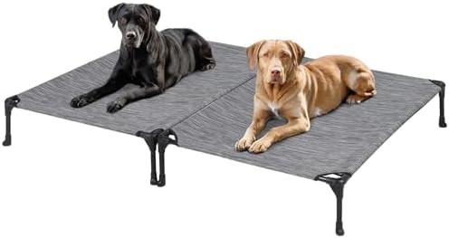 Veehoo 2 Pack Outdoor Elevated Dog Bed
