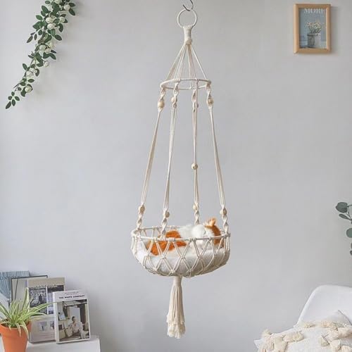 Cats Hammocks Hand Woven Hanging Cat Beds