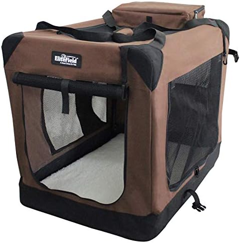EliteField 3-Door Soft Dog Crate