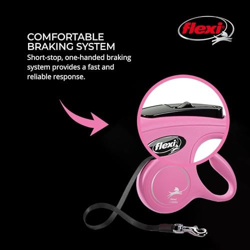 FLEXI® Classic Tape Retractable Dog Leash, 16 ft