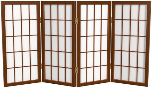 2 ft. Short Desktop Window Pane Shoji Screen