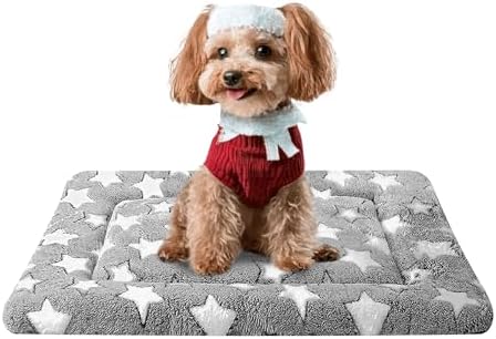 Dog Bed Mat, Reversible Crate Pad, Machine Washable
