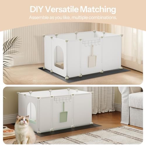 HOOBRO Cat Litter Box Enclosure