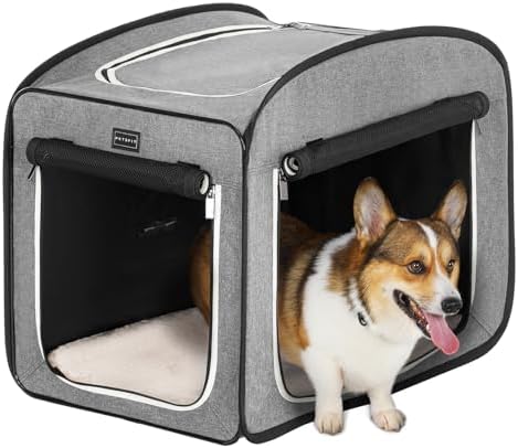 Petsfit Pop Up Dog Crate, Portable Dog Crates