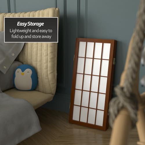 2 ft. Short Desktop Window Pane Shoji Screen