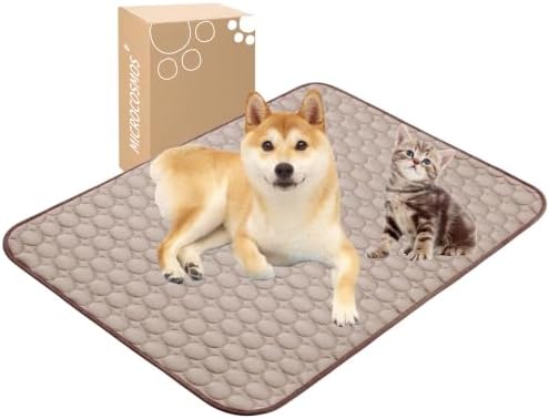 MICROCOSMOS Summer Cooling Mat & Sleeping Pad- Water Absorption Top, Easy Carry