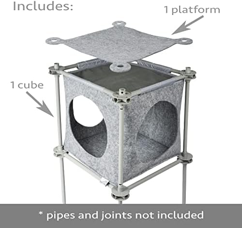 Kitty City 2.0 Cube and Platform Replacement