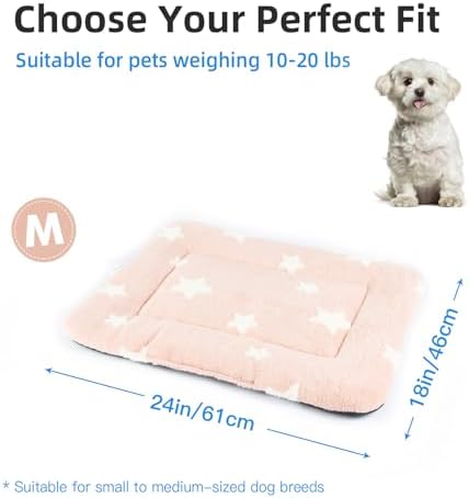 Mora Pets Dog Crate Pad Washable Cat Dog Bed