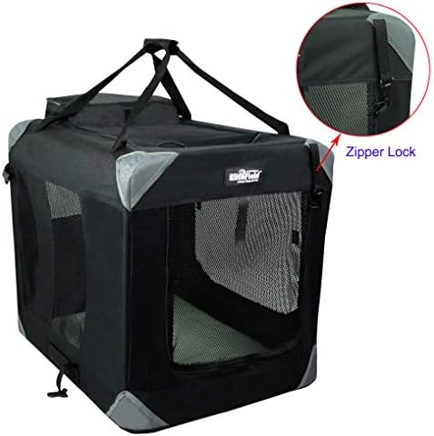 EliteField 3-Door Soft Dog Crate