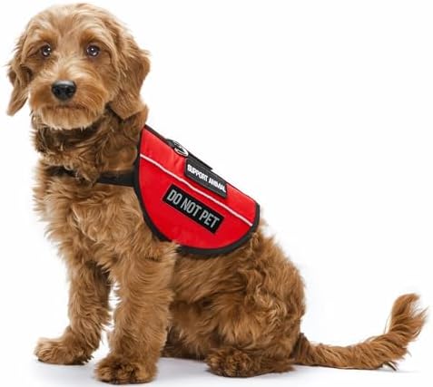 2 Pcs Reflective Do Not Pet Patch Set