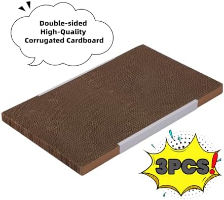 SHENGOCASE 13x21.5 Inch Extra Large, Reversible Scratching Board Cardboard