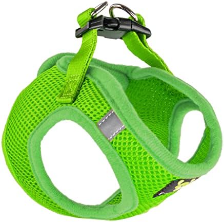 EcoBark Teacup Dog Harness, Luxury Soft Step in Dog Vest