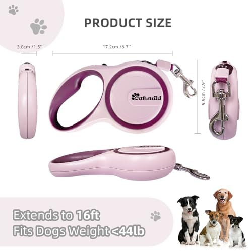 OUTnWILD Retractable Dog Leash