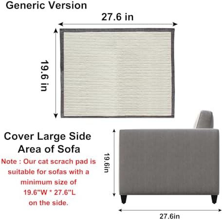 Upgraded Cat Scratch Furniture Couch Protector