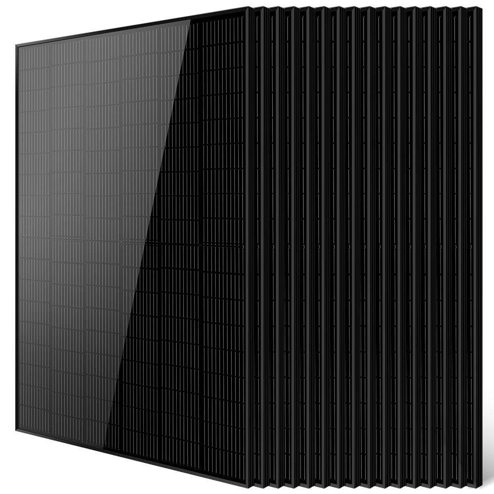 370W/ 415W/ 500W Mono Black PERC Solar Panel UL 61730 CEC Listed