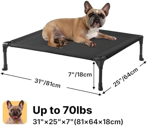 Veehoo Outdoor Elevated Dog Bed