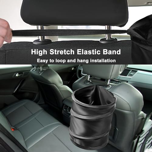 Car Trash Can, 4 Gallons Garbage Can, Collapsible Pop-Up Trash Bin