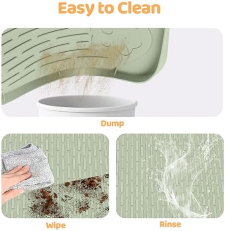 Silicone Dog Bed Mat 40"x 28" Crate Mat
