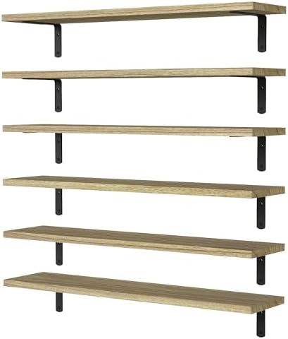 WOPITUES 24'' Long Floating Shelves