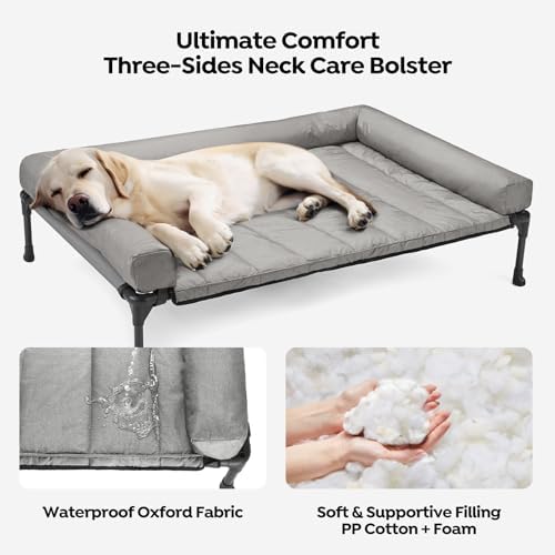 Veehoo Outdoor Elevated Dog Bed
