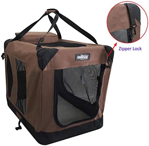 EliteField 3-Door Soft Dog Crate