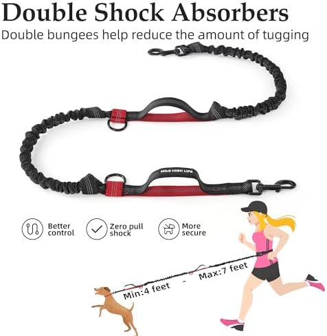 Mile High Life Hands Free Leash, Waist Leash
