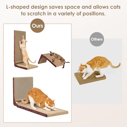 EHEYCIGA Cardboard Cat Scratcher