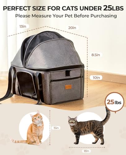 BurgeonNest Top-Expandable Cat Carrier