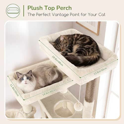 Globlazer Tall Cat Tower Extra Large Cat Tree House