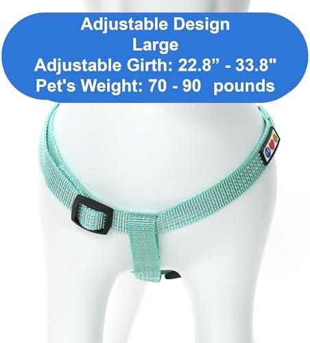 Pawtitas Reflective Step-in Dog Harness – Adjustable No-Pull Vest