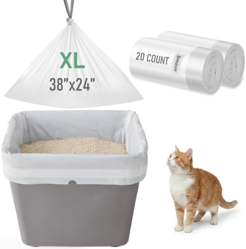 ZOMISIA Top Entry Cat Litter Box Liners