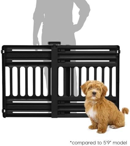 IRIS USA Pet Gate, Adjustable Width