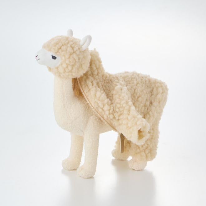 Alpaca Stuffed Animal, Llama Plush Toy, Cute Alpaca Plushie, Sleeping Pet Buddy, Llama Stuffed Animal Birthday Gifts for Girls, Kids Christmas Small Plush Toy