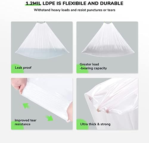 65 Count Drawstring Cat Litter Bags