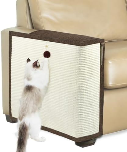 Upgraded Cat Scratch Furniture Protector, Cat Scratch Sofa Arm Sheild