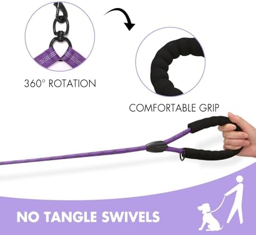 BAOBOTE Double Dog Leash, Dual Dog Leash