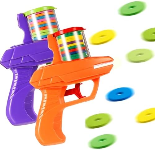 Sumind 2 Pcs Foam Disc Shooter Blasters