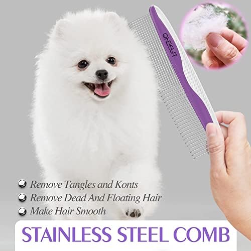 Dog Comb, OneCut Pet Grooming Tool