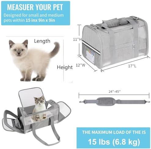 Cat Carrier Pet Carriers Airline Approved